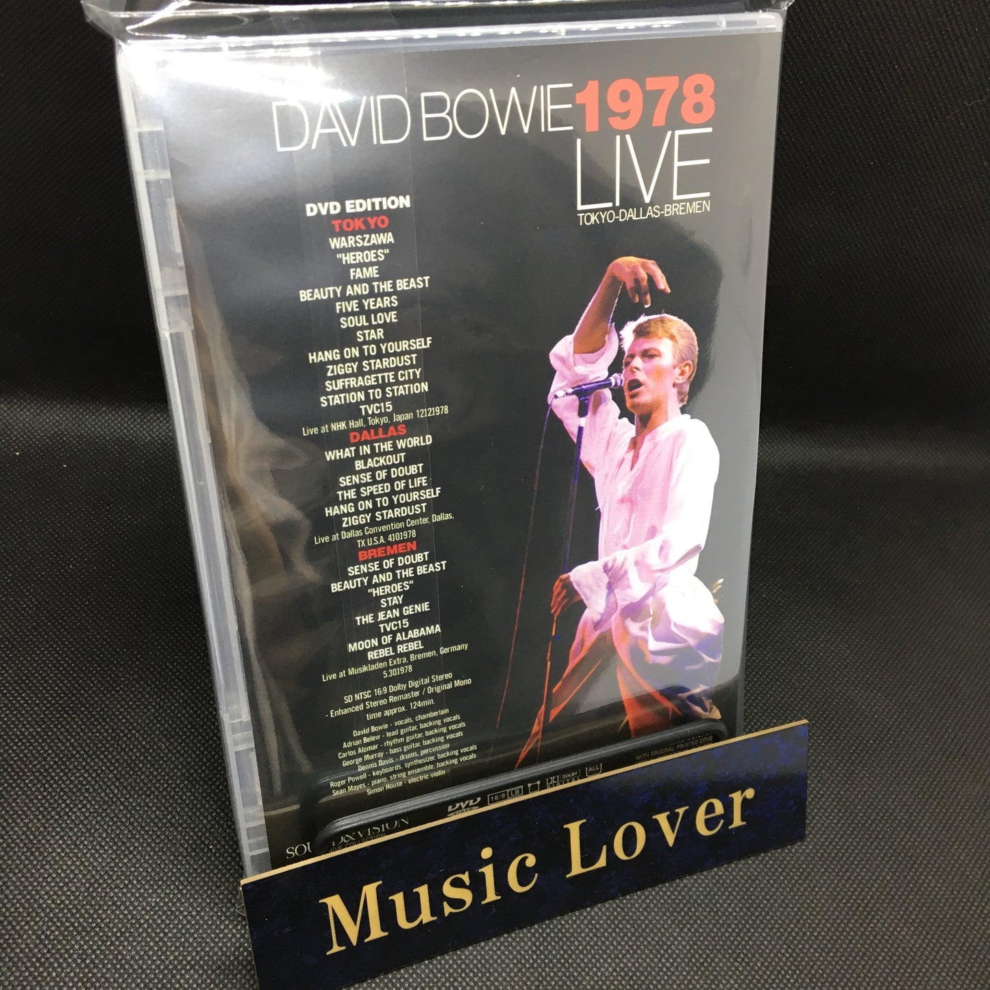DAVID BOWIE / 1978 LIVE TOKYO-DALLAS-BREMEN (1DVD)