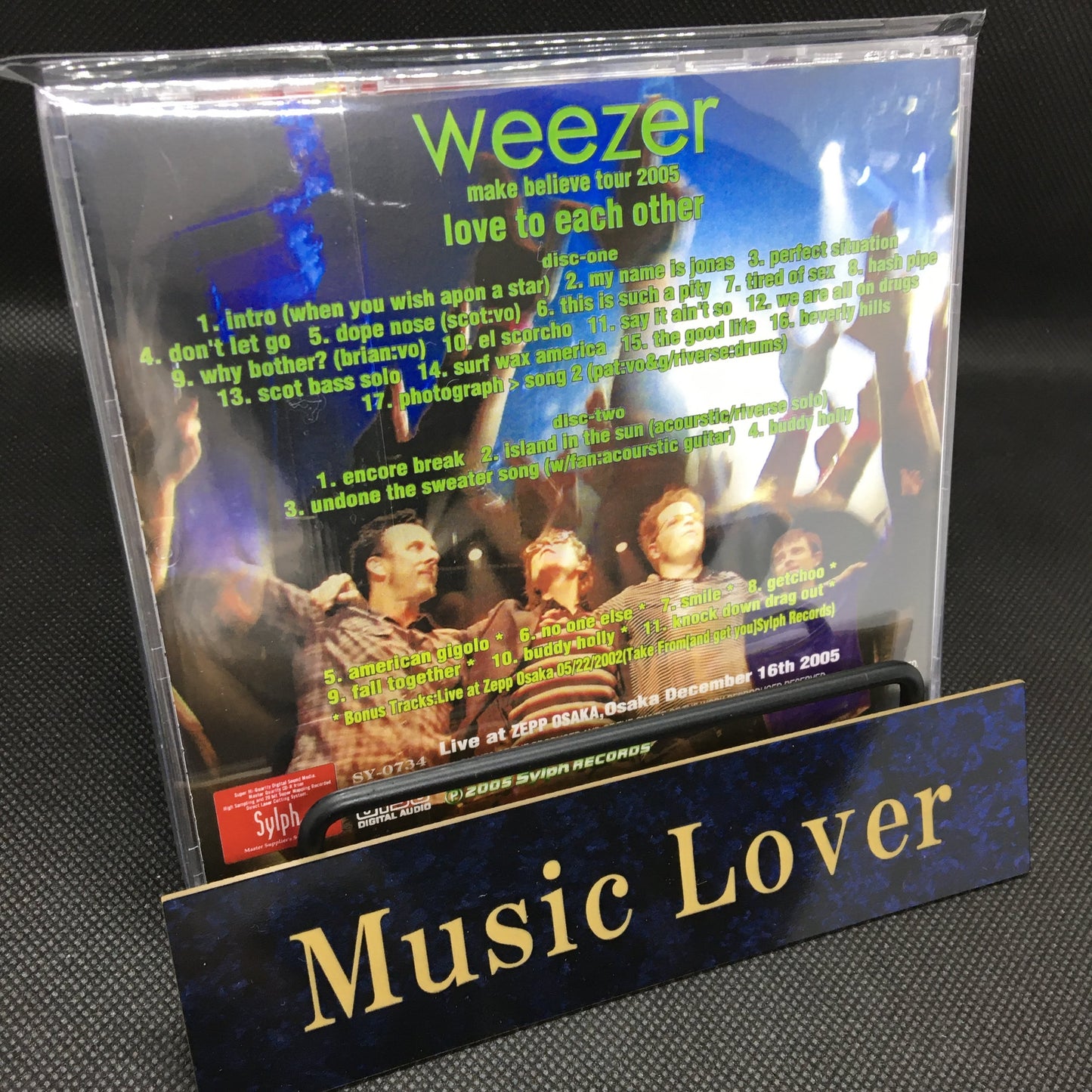 Weezer / Make Belive Tour 2005 Love To Each Other (2CDR) Sylph