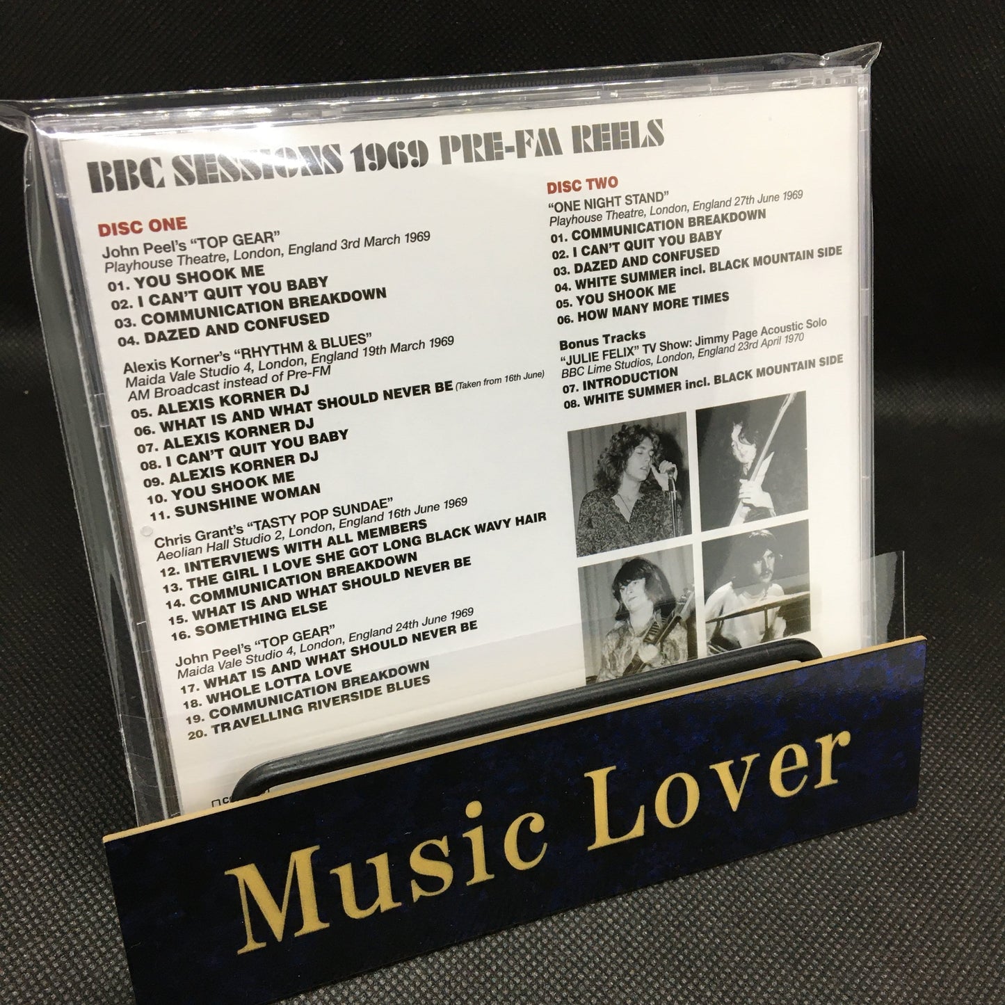 LED ZEPPELIN / BBC SESSIONS 1969 PRE-FM REELS (2CD)