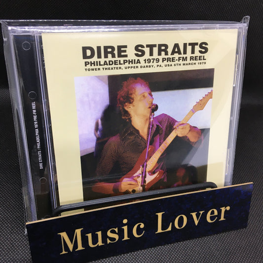 DIRE STRAITS / PHILADELPHIA 1979 PRE-FM REEL STEREO SOUNDBOARD (1CD)