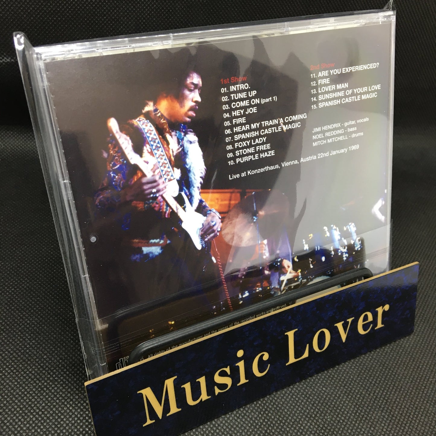 THE JIMI HENDRIX EXPERIENCE / VIENNA 1969 (1CD)