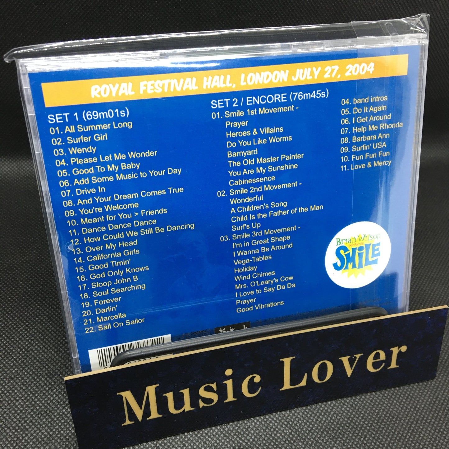 Brian Wilson / Let's Smile (2CDR)