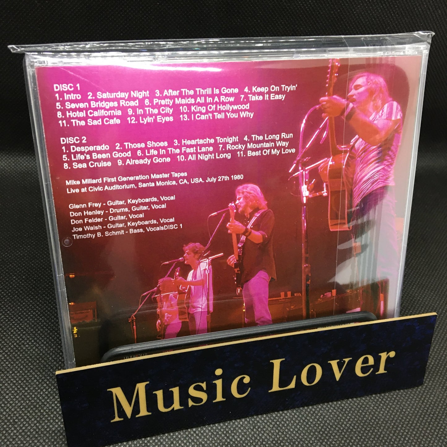 EAGLES / SANTA MÓNICA 1980 1.ª NOCHE (2CDR)