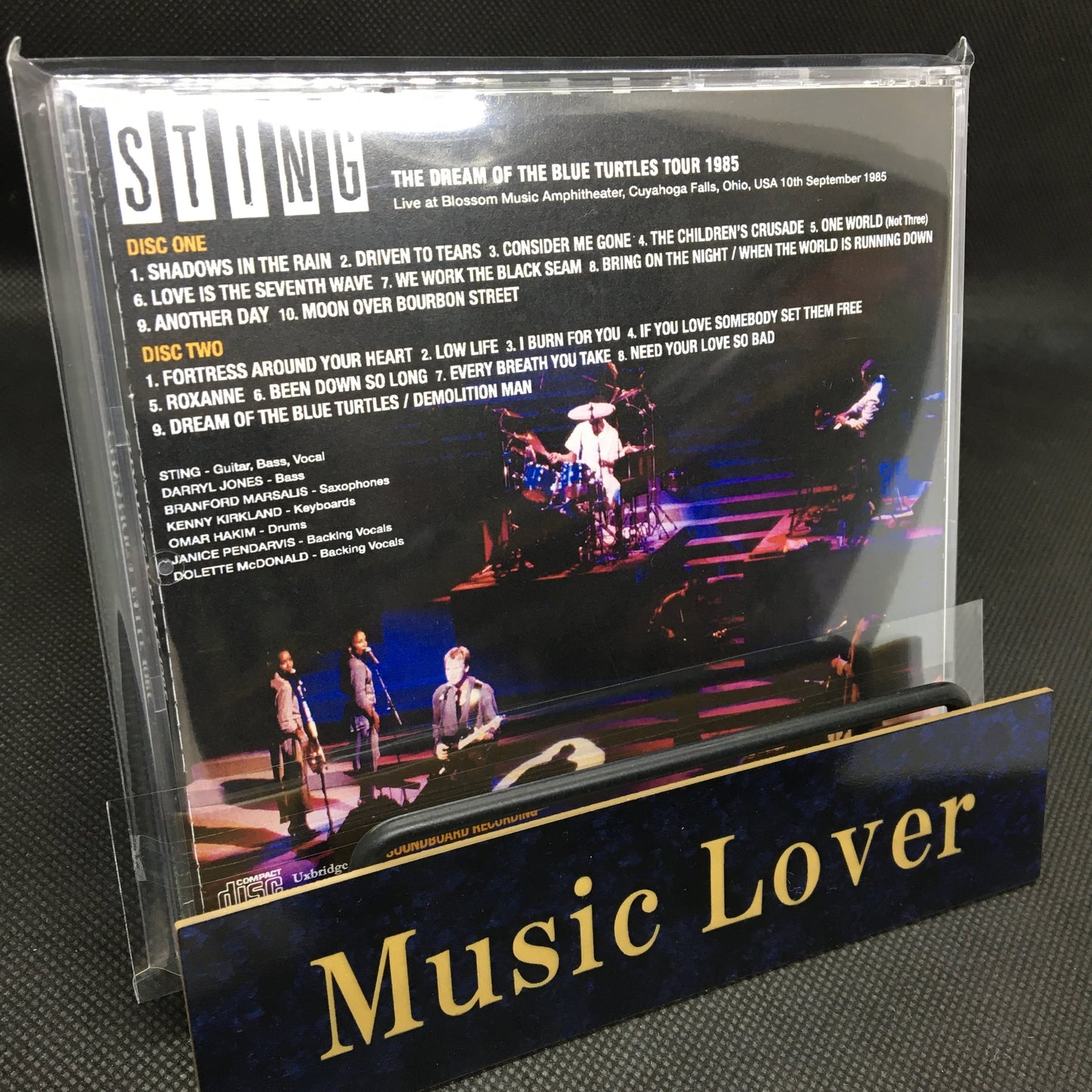 STING / CUYAHOGA FALLS 1985 SOUNDBOARD (2CDR)
