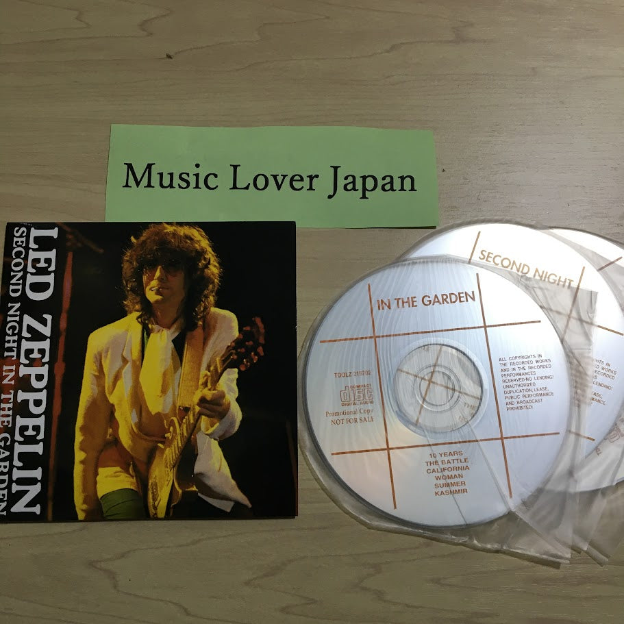 LED ZEPPELIN / SECOND NIGHT IN THE GARDEN (3CD)