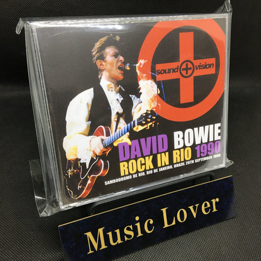 DAVID BOWIE / ROCK IN RIO 1990 STEREO SOUNDBOARD/PRO-SHOT (2CDR+1DVDR)