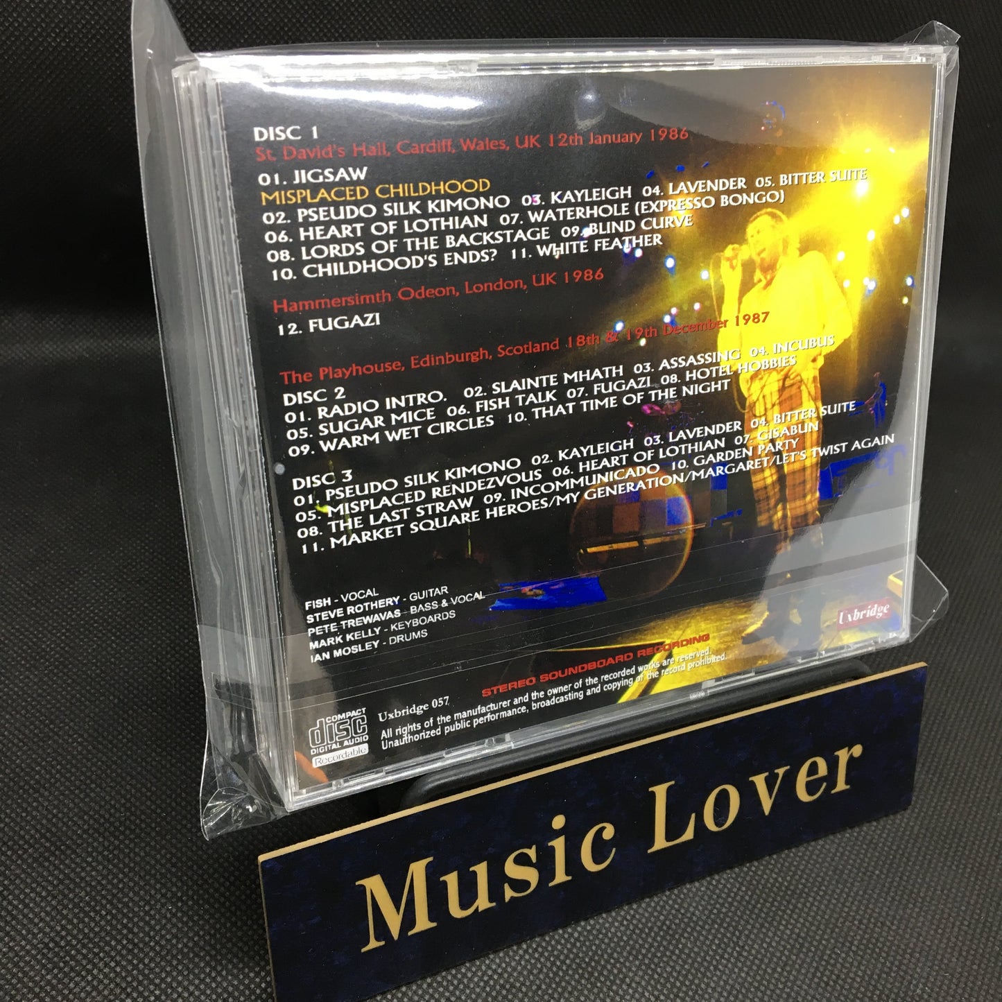 MARILLION / MISSING PIECE STEREO SOUNDBOARD (3CDR)