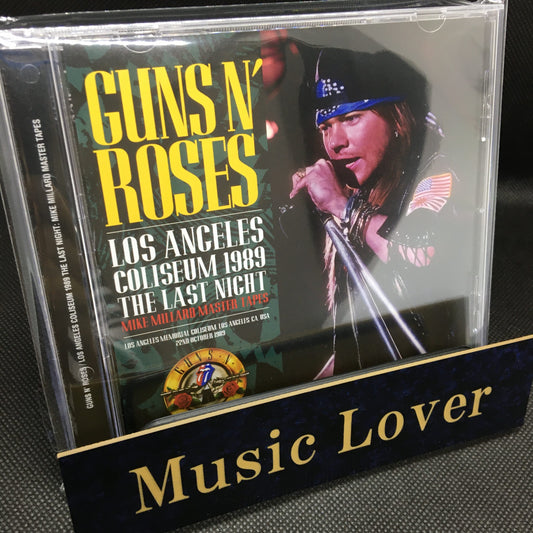 GUNS N' ROSES / LOS ANGELES COLISEUM 1989 LA ÚLTIMA NOCHE MIKE MILLARD MASTER TAPES (1CD)