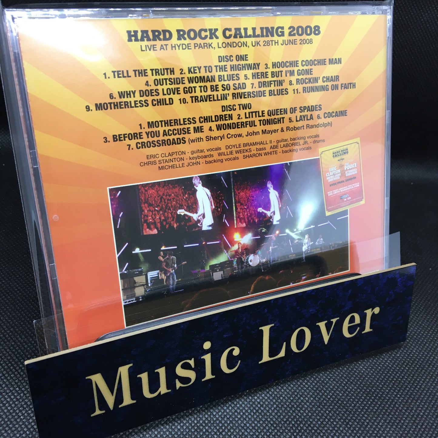 ERIC CLAPTON / ULTIMATE HYDE PARK 2008 DAT MASTER (2CD)