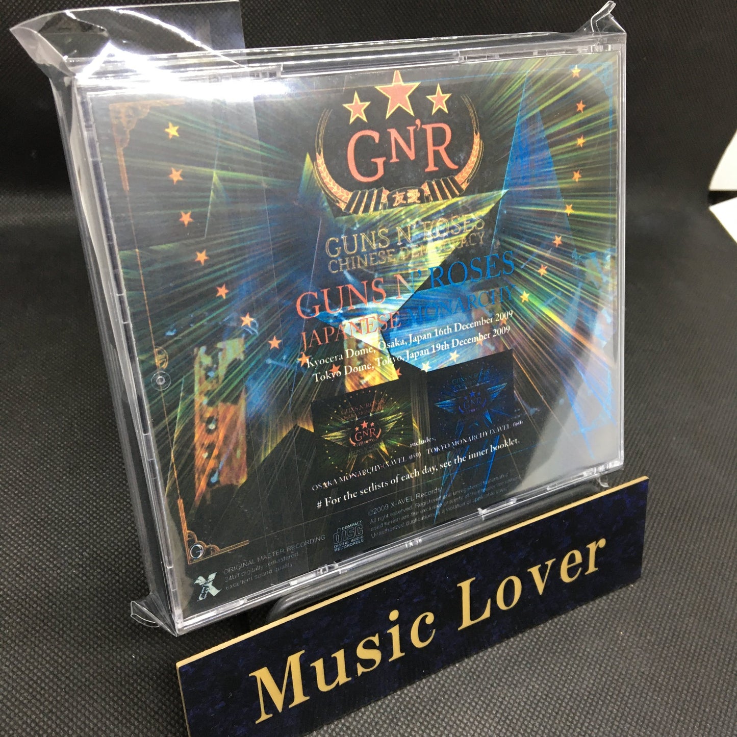 GUNS N’ ROSES / Japanese Monarchy Live in Japan 2009 (6CDR)