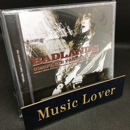 BADLANDS / COMPLETE TORONTO 1989 PRO SHOT (1DVDR)