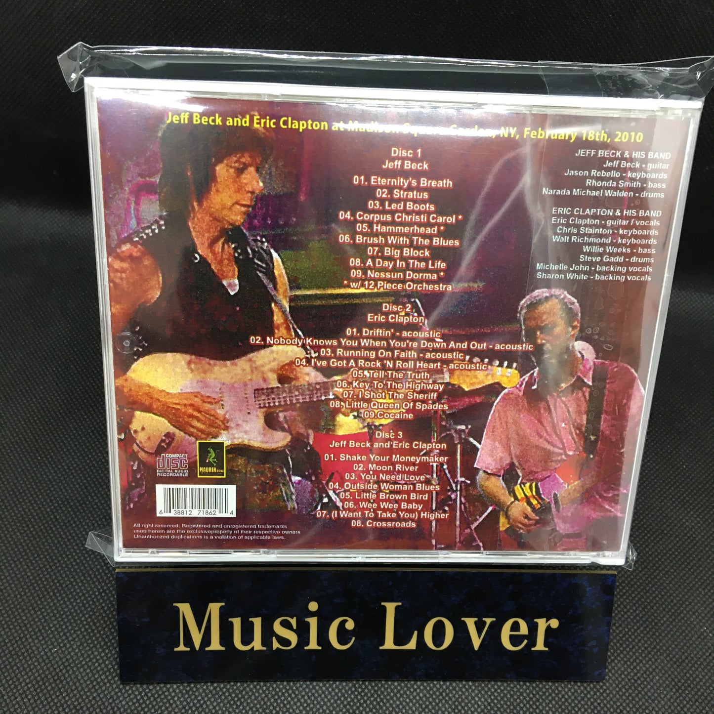 Jeff Beck & Eric Clapton / JOINT TOGETTHER (3CDR)