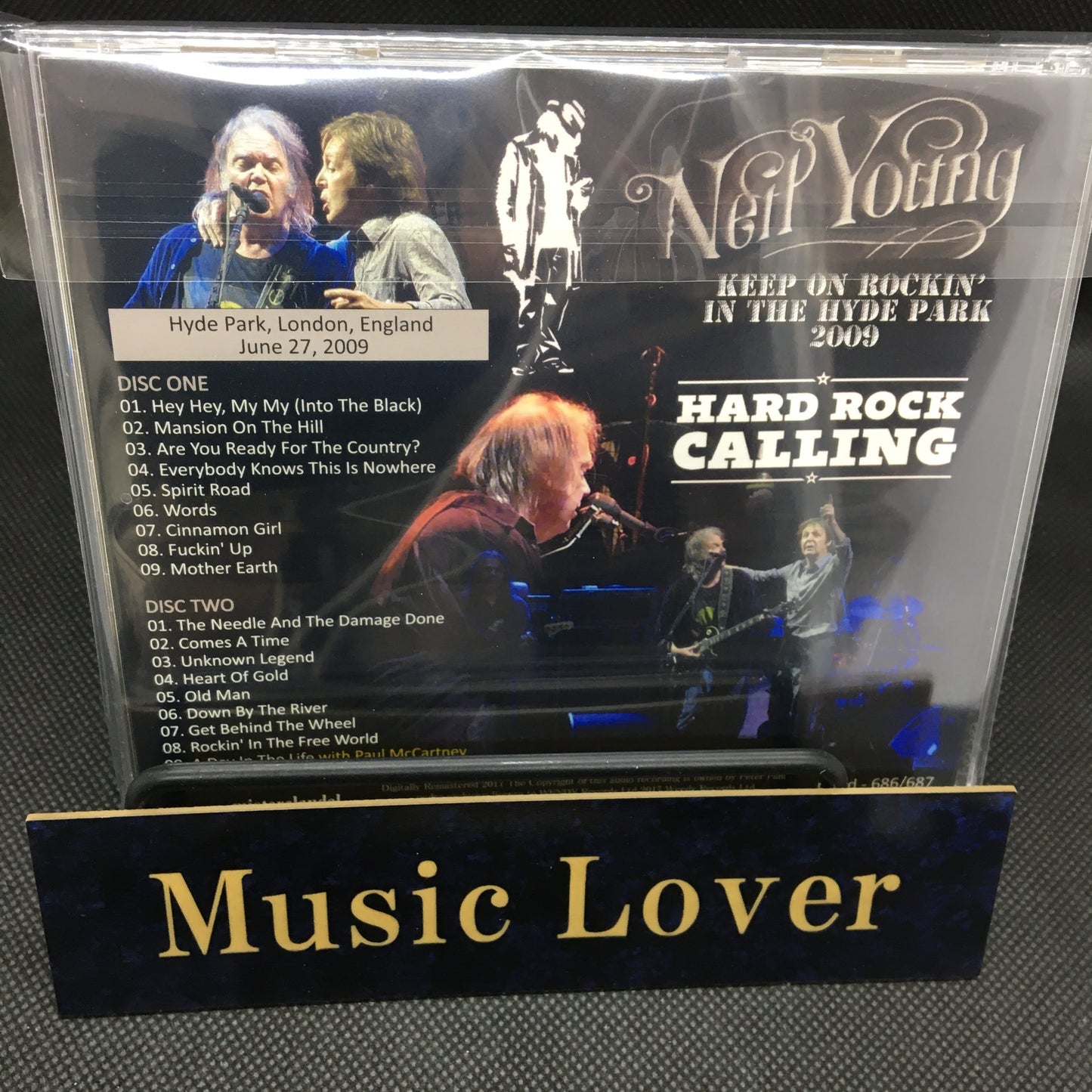 NEIL YOUNG / KEEP ON ROCKIN' IN THE HYDE PARK 2009 【2CD】Paul McCartney