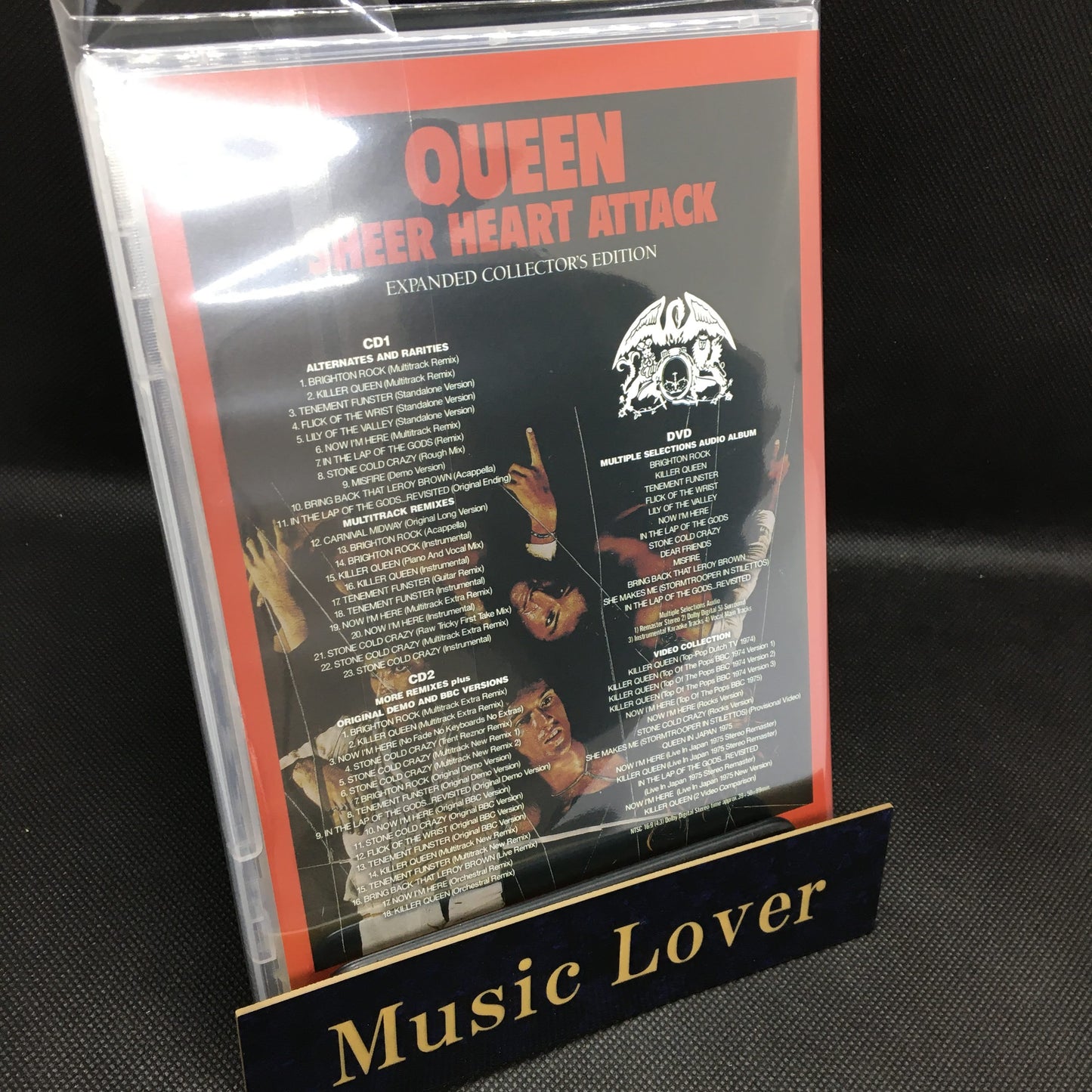 Queen Sheer Heart Attack Expanded Collector's Edition 2CD 1DVD Set