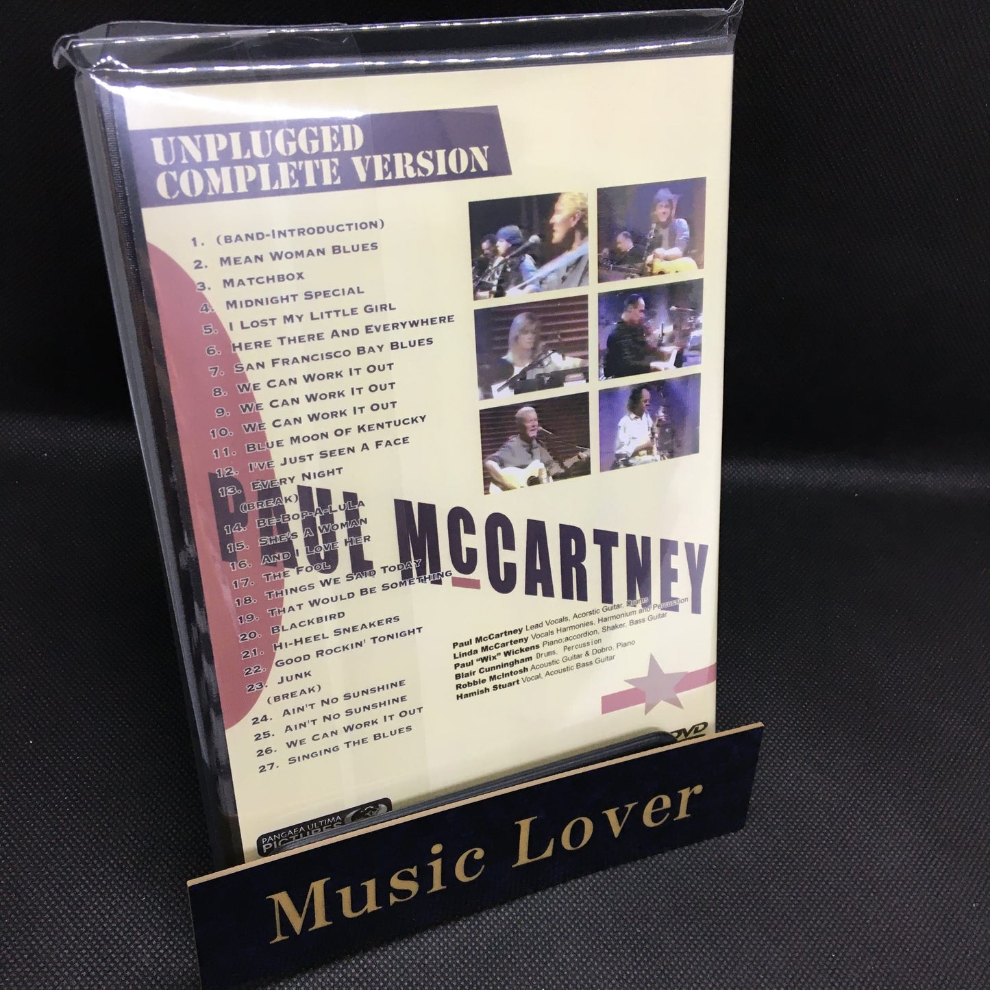 PAUL McCARTNEY / UNPLUGGED COMPLETE VERSION (1DVDR)