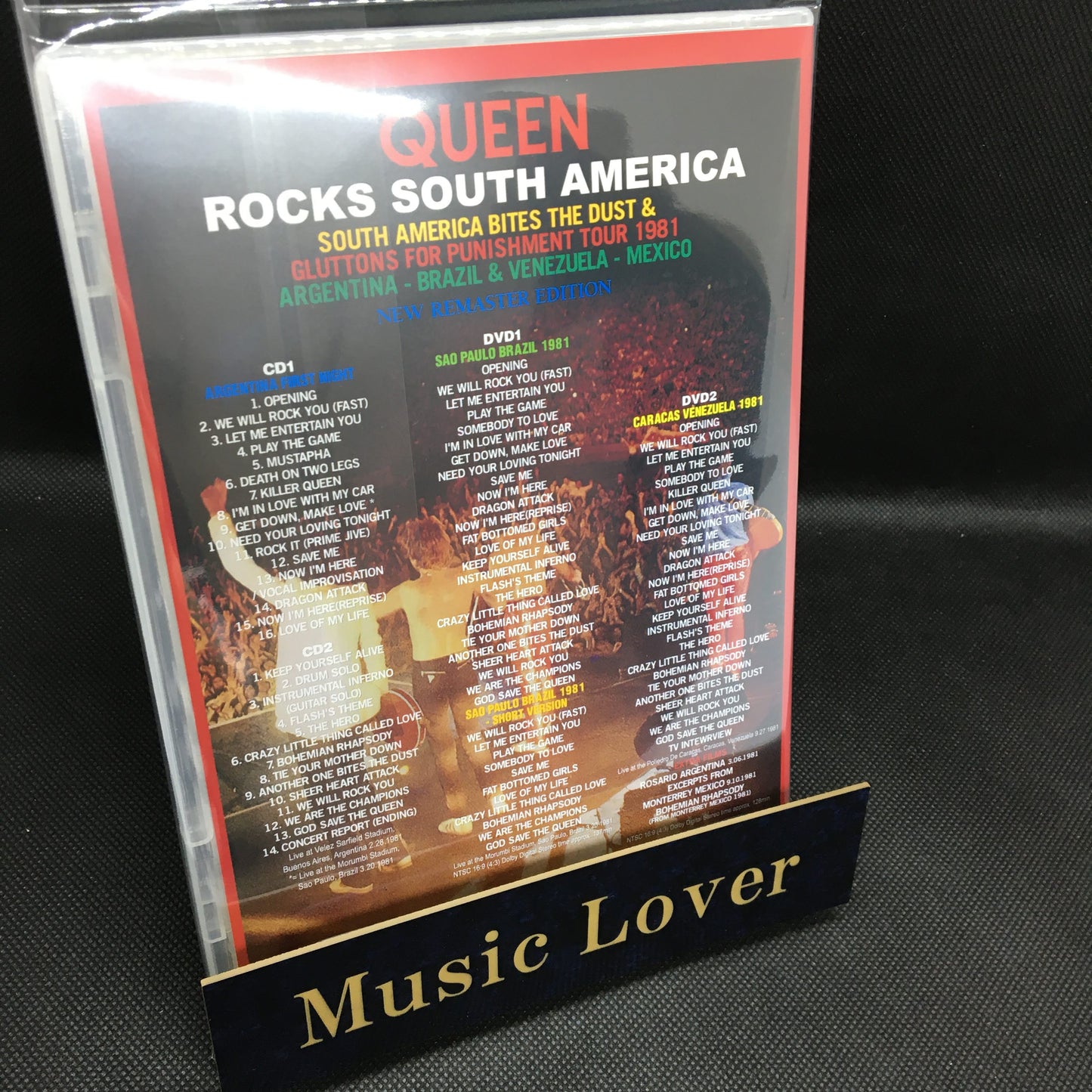 QUEEN / ROCKS SOUTH AMERICA 2CD+2DVD