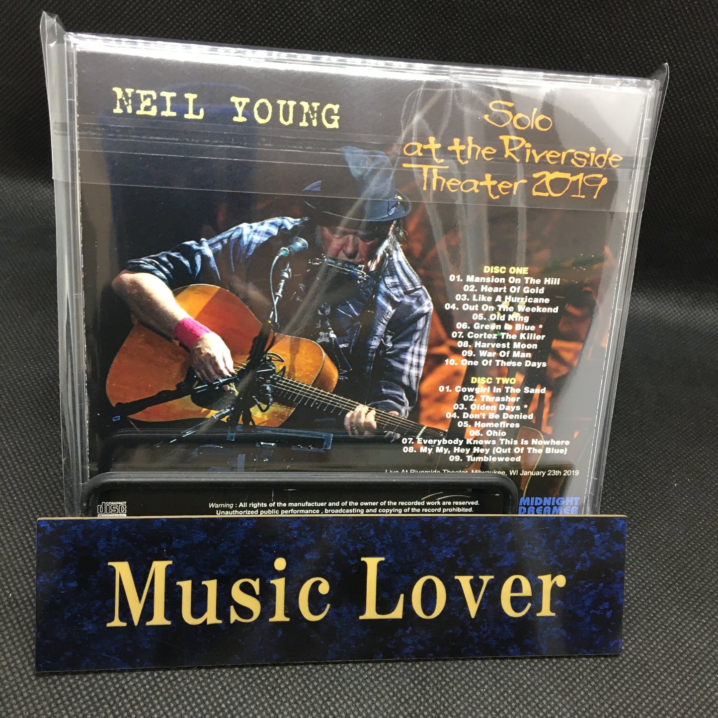 NEIL YOUNG / SOLO AT RIVERSIDE THEATER 2019 (2CDR)