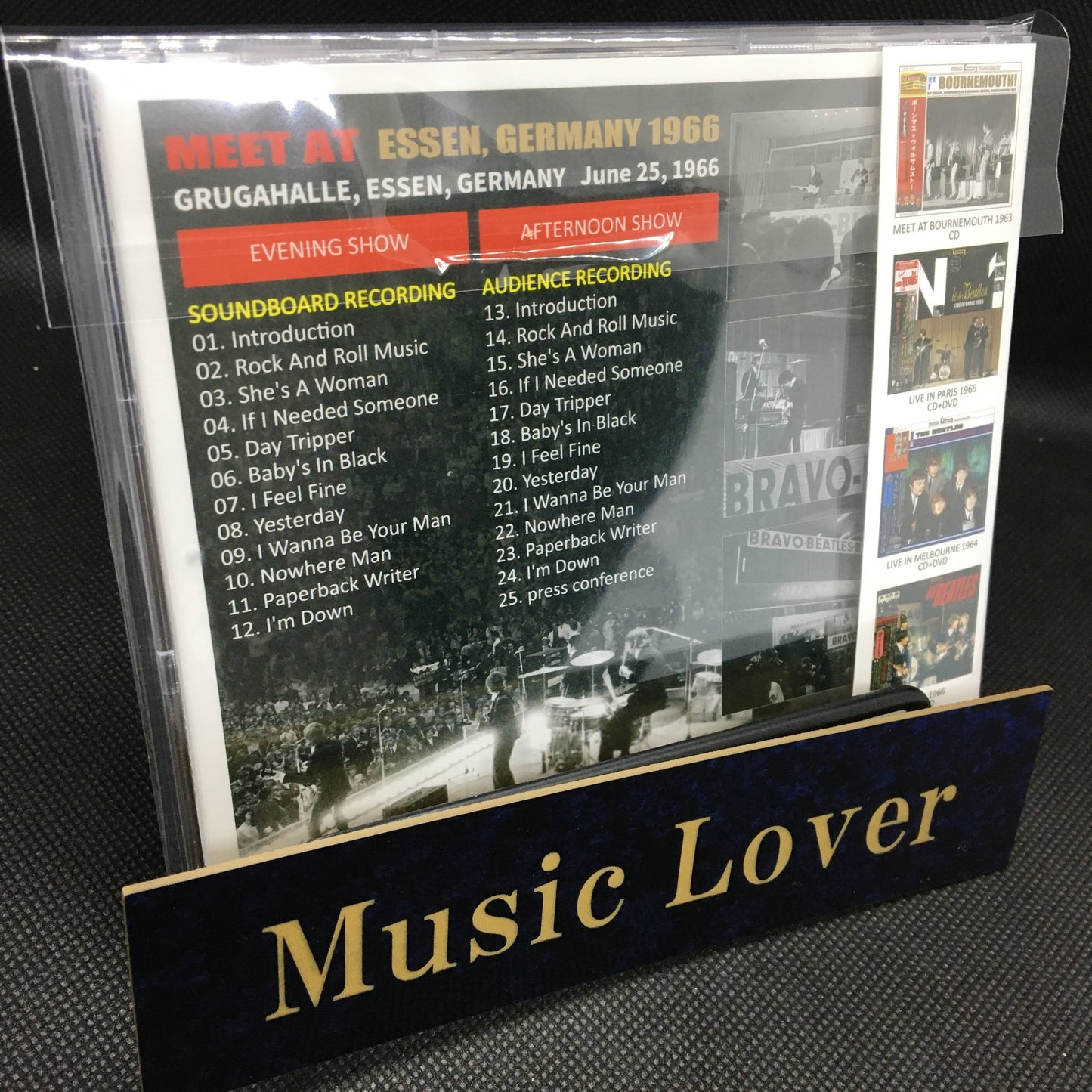 THE BEATLES / 1966 MEET AT ESSEN, GERMANY (1CD)