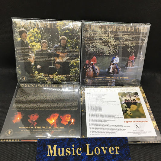 THE BEATLES / A HARD DAY’S NIGHT RUBBER SOUL HELP! FOR SALE Studio Sessions Captain Acid Remaster 4 Set (13CD)