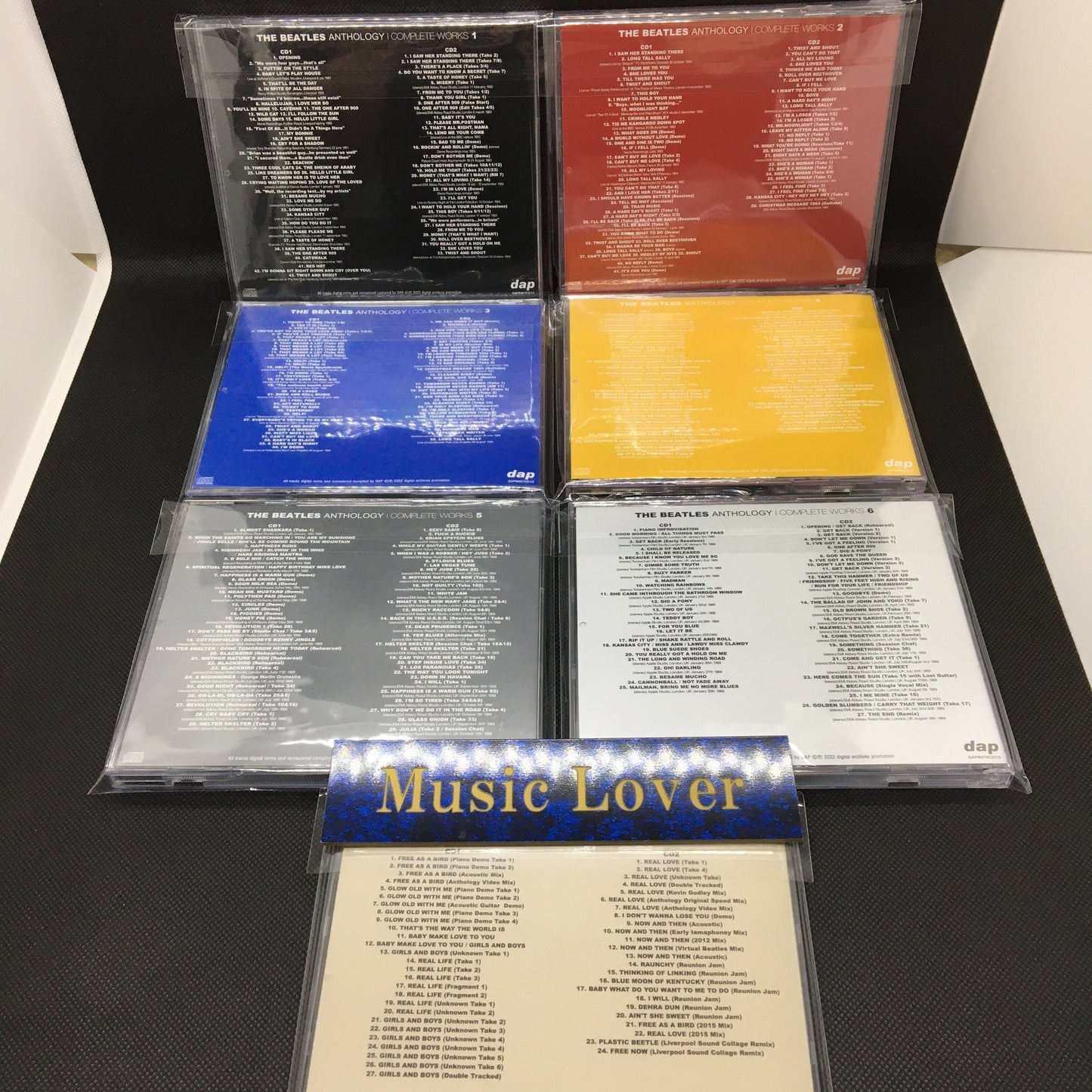 THE BEATLES / ANTHOLOGY COMPLETE WORKS 1 - 7 Complete set (14CD)