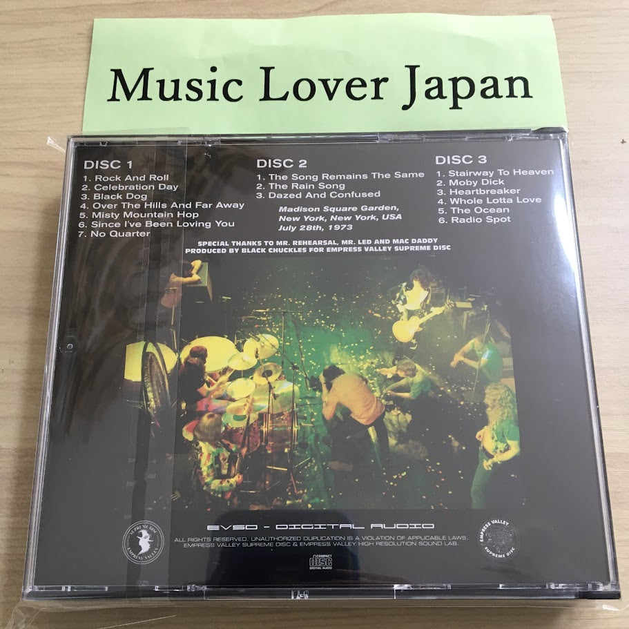 Led Zeppelin The Effect Is Shattering 3CD 17 Tracks Empress Valley