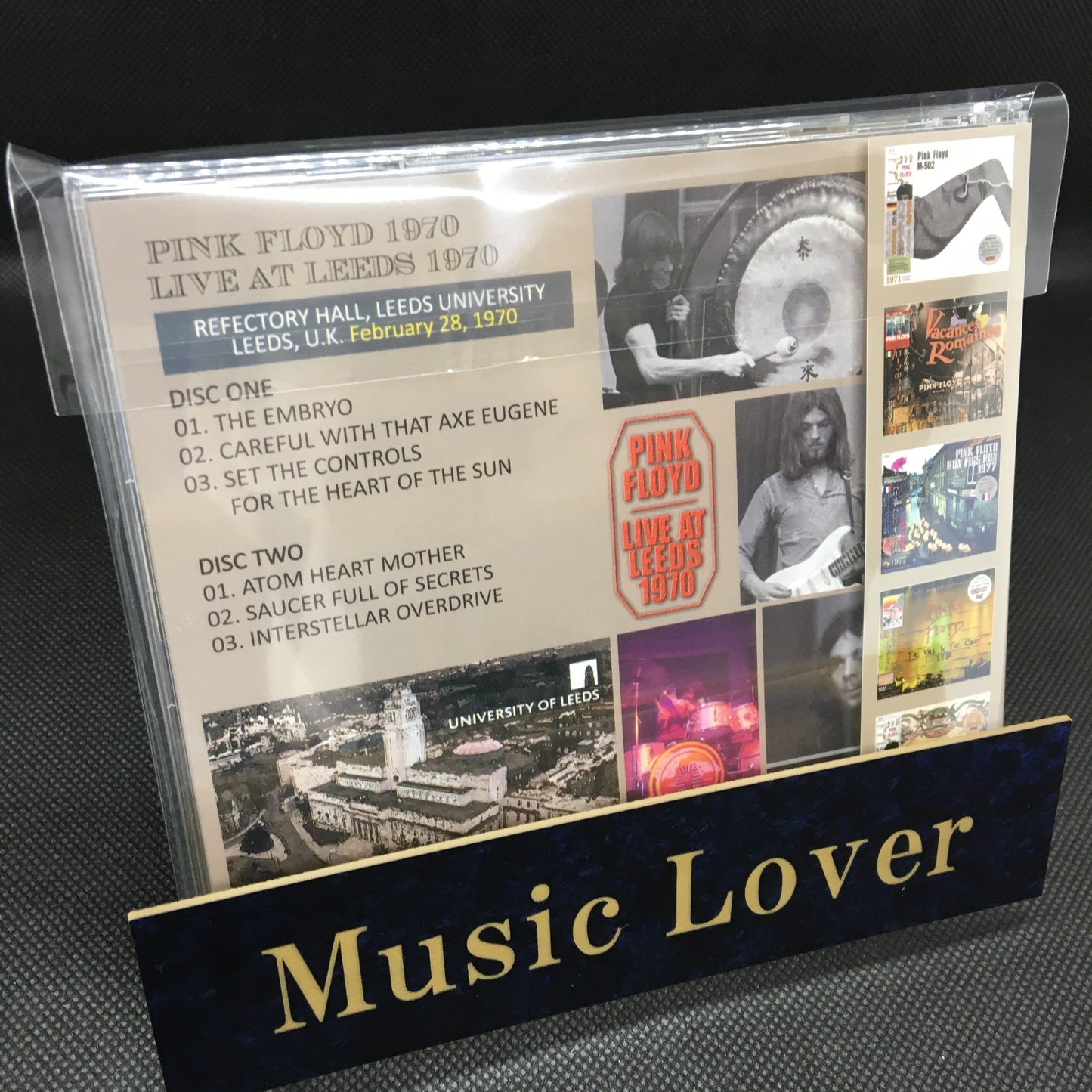 PINK FLOYD 1970 LIVE AT LEEDS 2CD