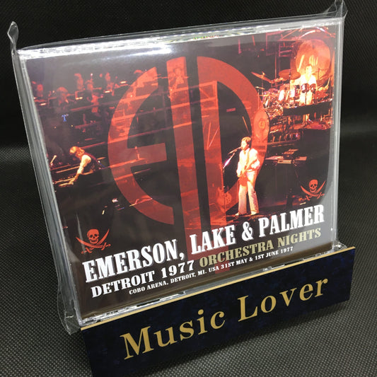 EMERSON, LAKE & PALMER / DETROIT 1977 ORCHESTRA NIGHTS (4CDR)
