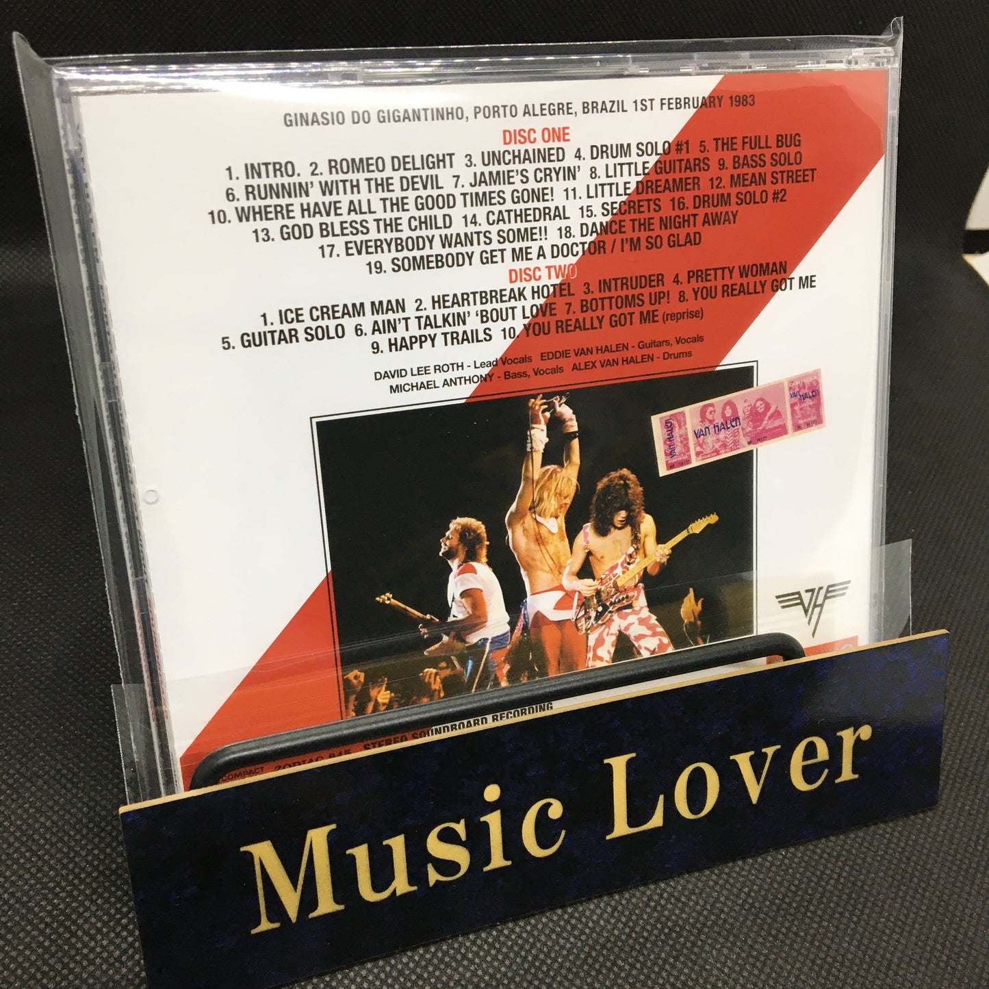 VAN HALEN / PORTO ALEGRE 1983 1ST NIGHT SOUNDBOARD (2CD)