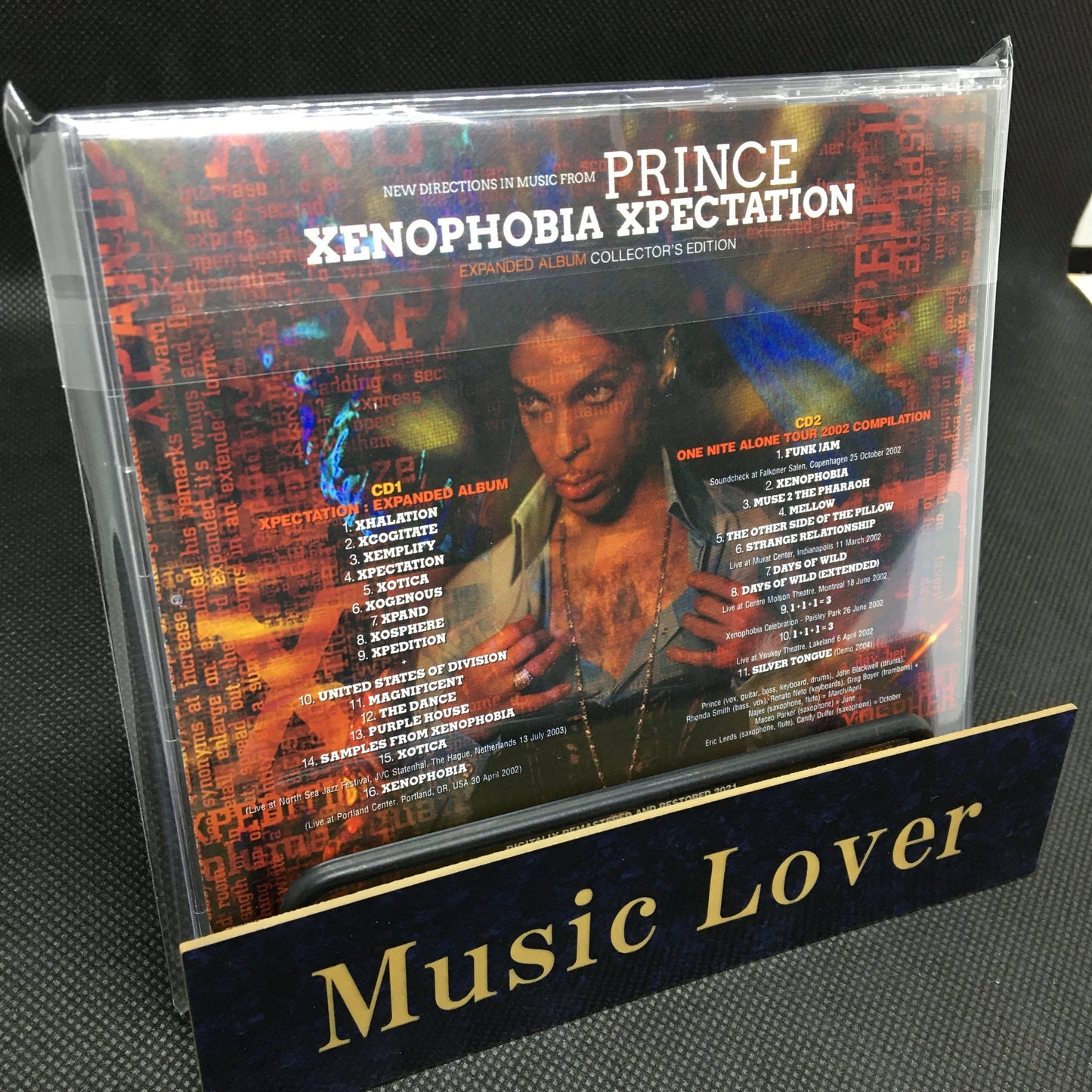 Prince Xenophobia Xpectation 2CD Expanded Album Collector's Edition