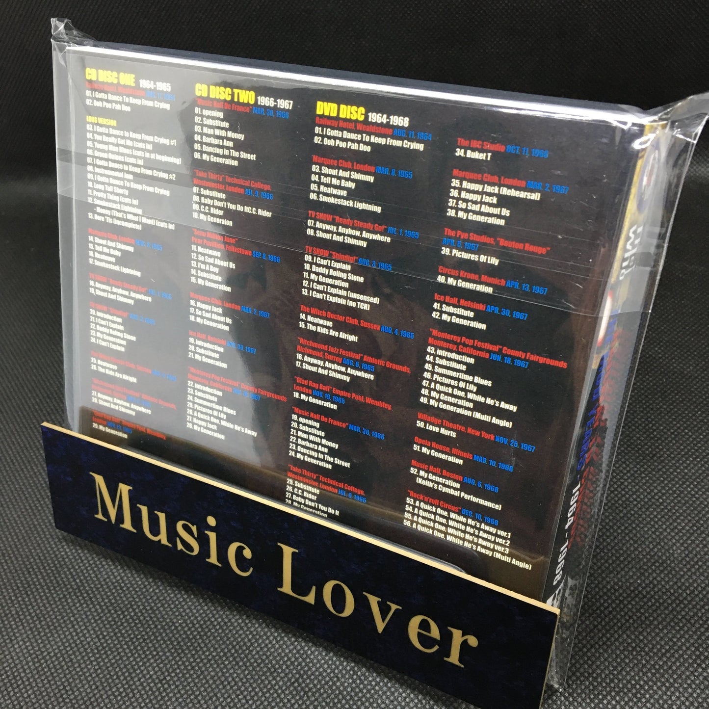 THE WHO / RAILWAY TO CIRCUS THE MOD YEARS 1964-1967 【2CD+DVD】