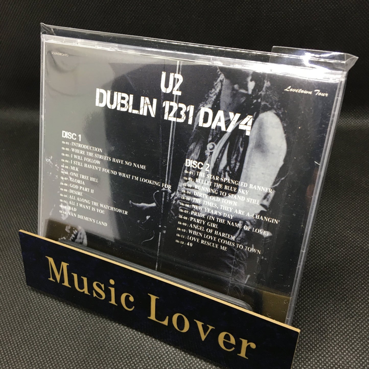 U2 / Dublin LOVE COMES TO TOWN TOUR 1989 4 Titles 8CD Set Soundboard Moonchild