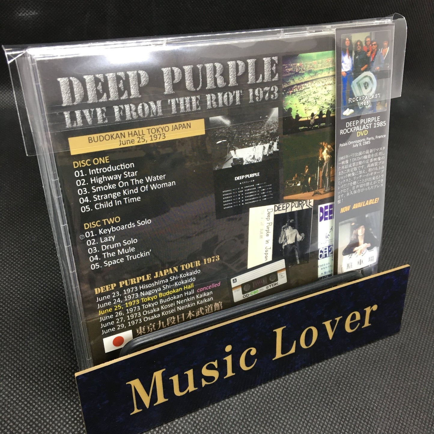 DEEP PURPLE / LIVE FROM THE RIOT 【2CD】