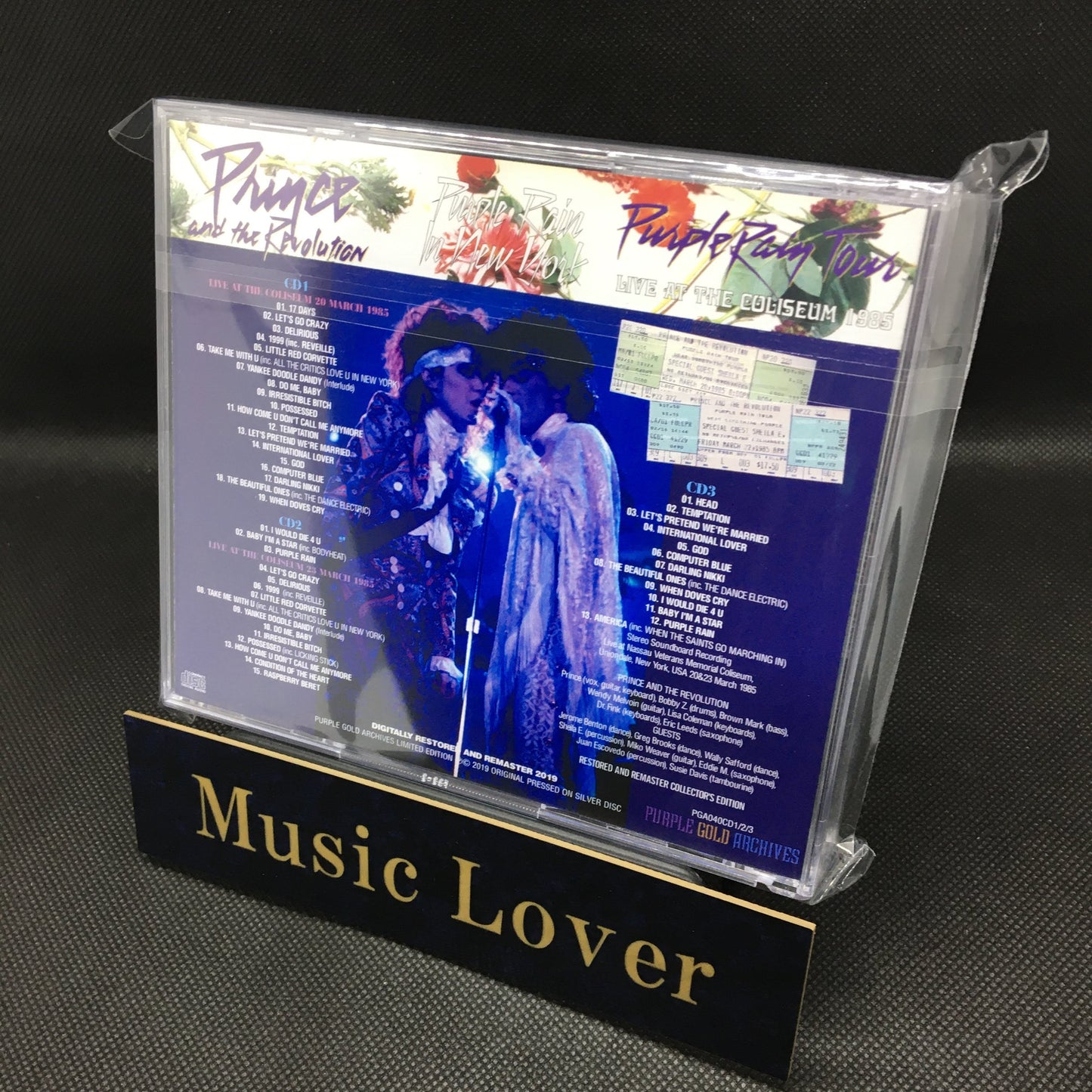Prince Purple Rain In New York 1985 Collector's Edition 3CD