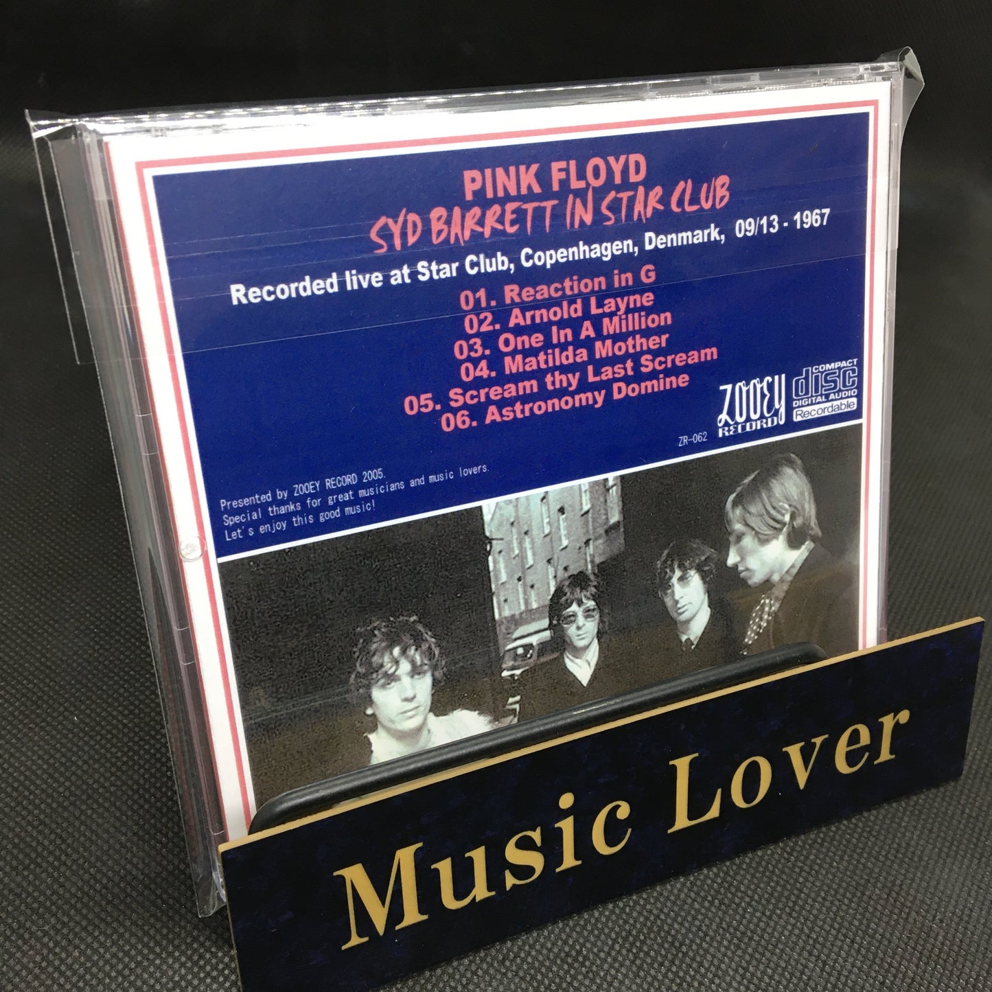 PINK FLOYD / SYD BARRETT IN STAR CLUB (1CDR)