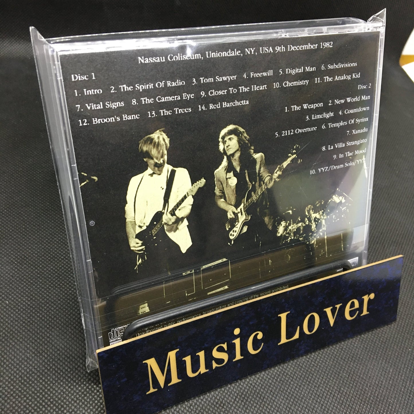 RUSH / NASSAU COLISEUM 1982 (2CDR)