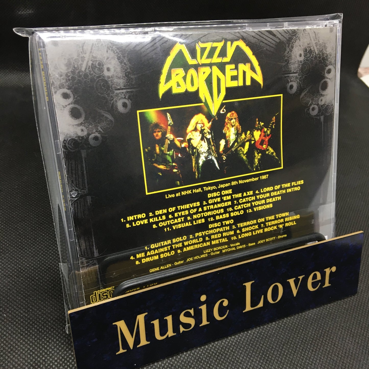 LIZZY BORDEN / TOKYO 1987 (2CDR)