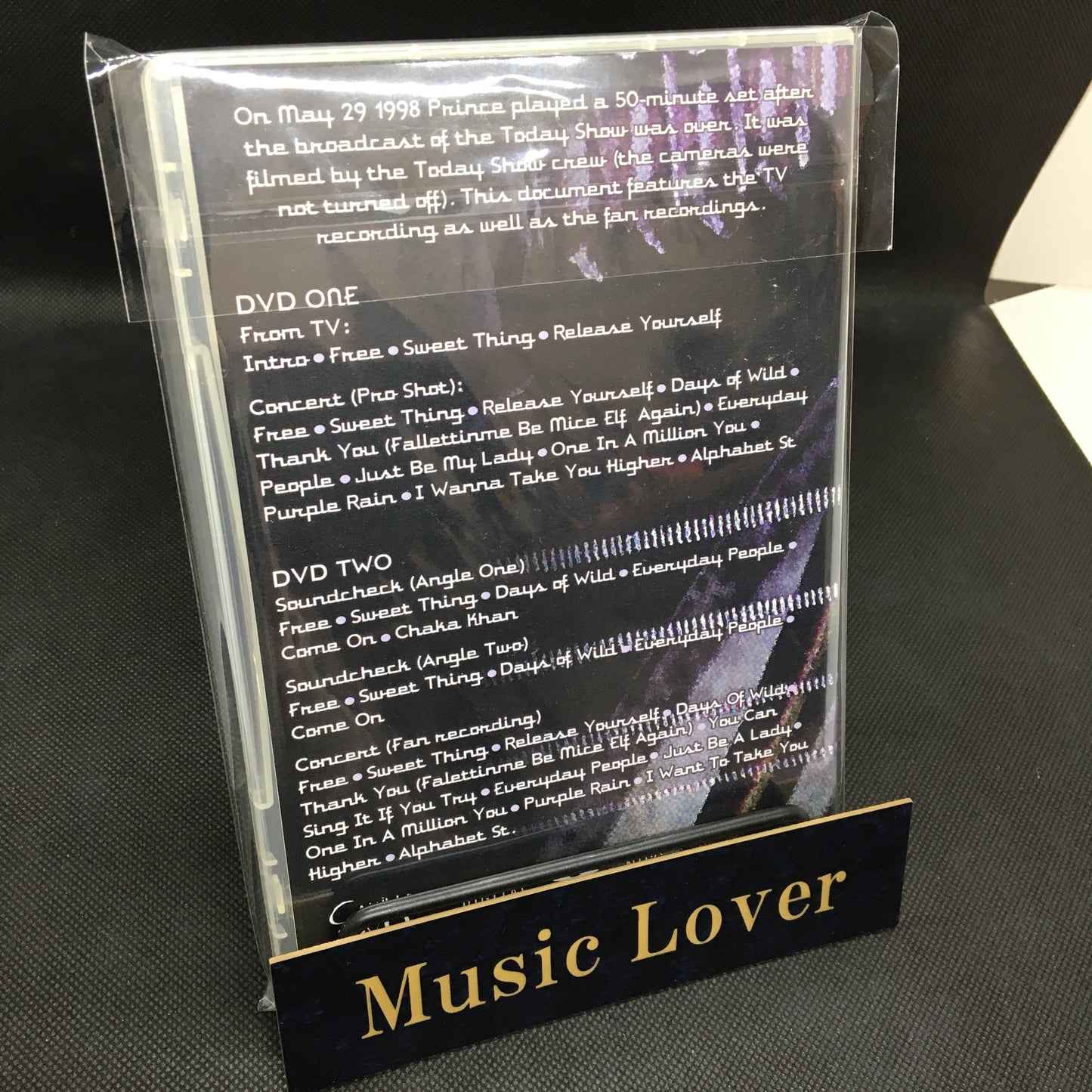 Prince & the NPG, Larry Graham / Rockefeller 1998 (2DVDR)