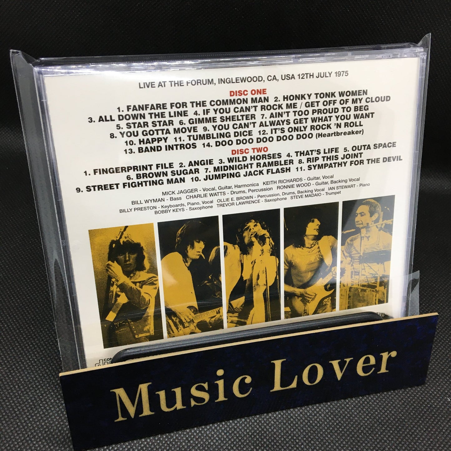 THE ROLLING STONES / L.A. FORUM 1975 4TH NIGHT SOUNDBOARD (2CD)