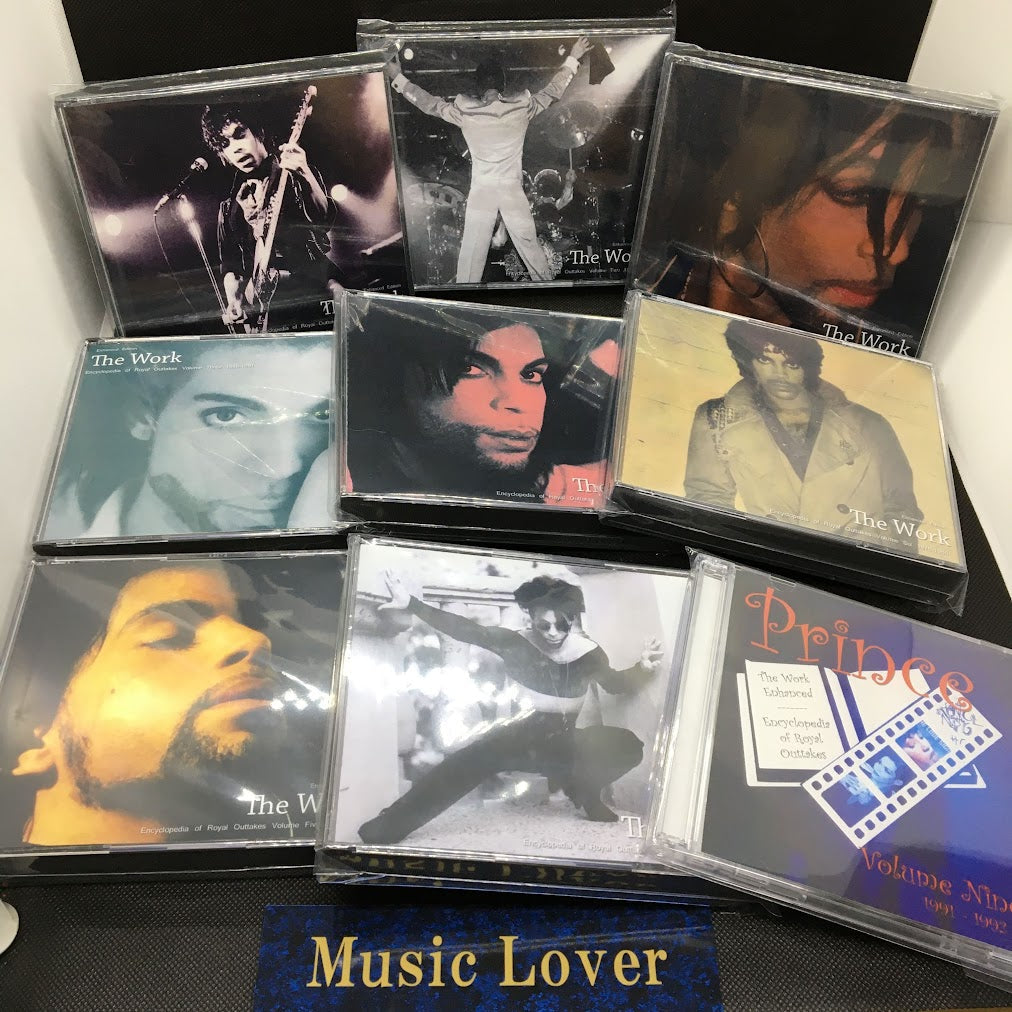 PRINCE / La Obra Edición Mejorada Vol. 1-9 (34 CDR en total)