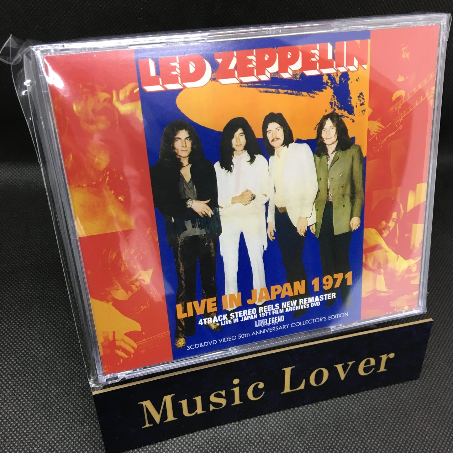 LED ZEPPELIN / LIVE IN JAPAN 1971 50th ANNIVERSARY COLLECTOR'S EDITION (3CD+1DVD)
