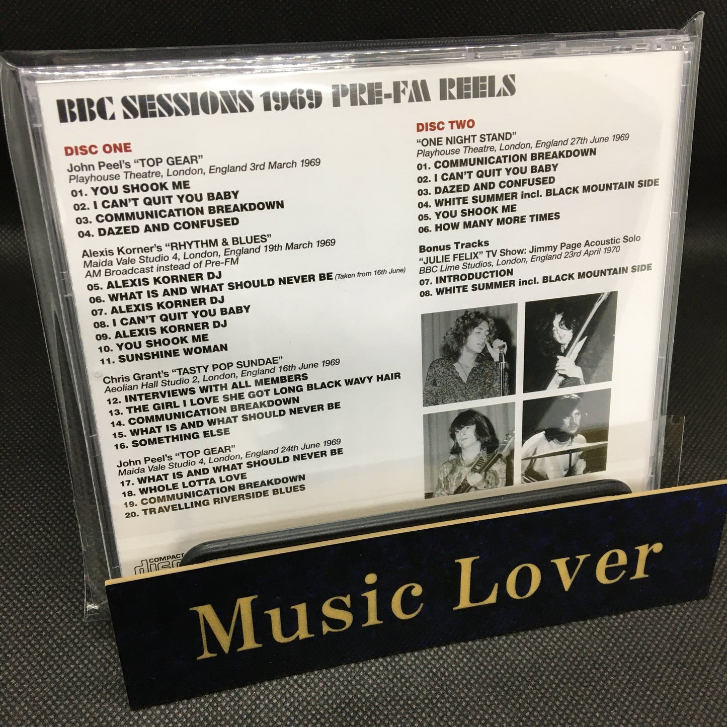 LED ZEPPELIN / BBC SESSIONS 1969 PRE-FM REELS (2CD)