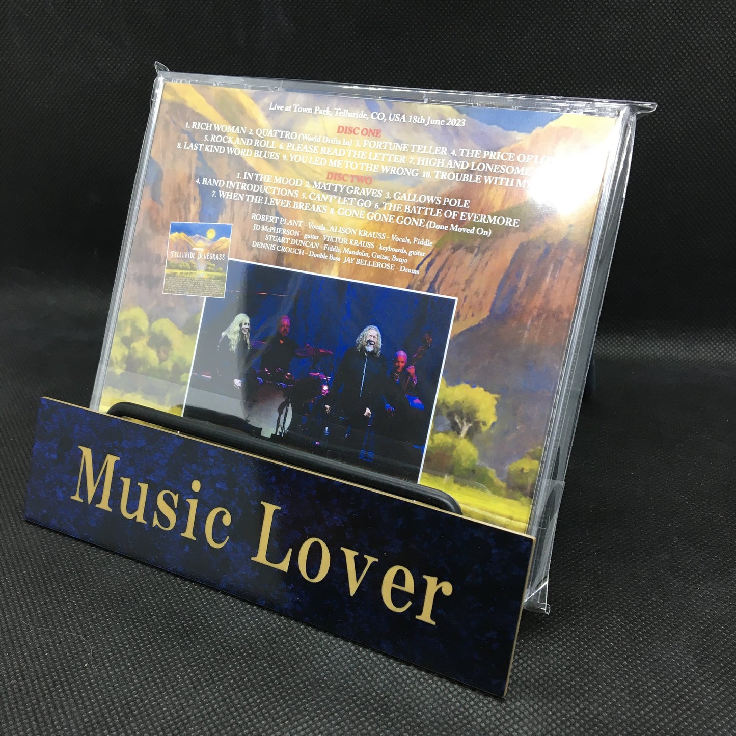 ROBERT PLANT & ALISON KRAUSS / TELLURIDE BLUEGRASS FESTIVAL 2023 (2CDR)