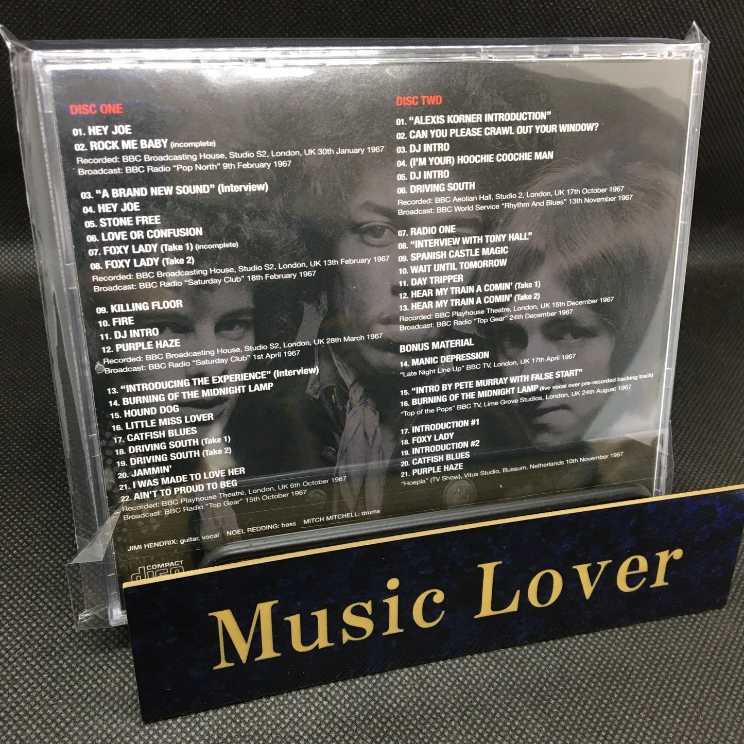 EXPERIENCIA JIMI HENDRIX / LAS SESIONES DE RADIO COMPLETAS DE LA BBC 1967 (2 CD)