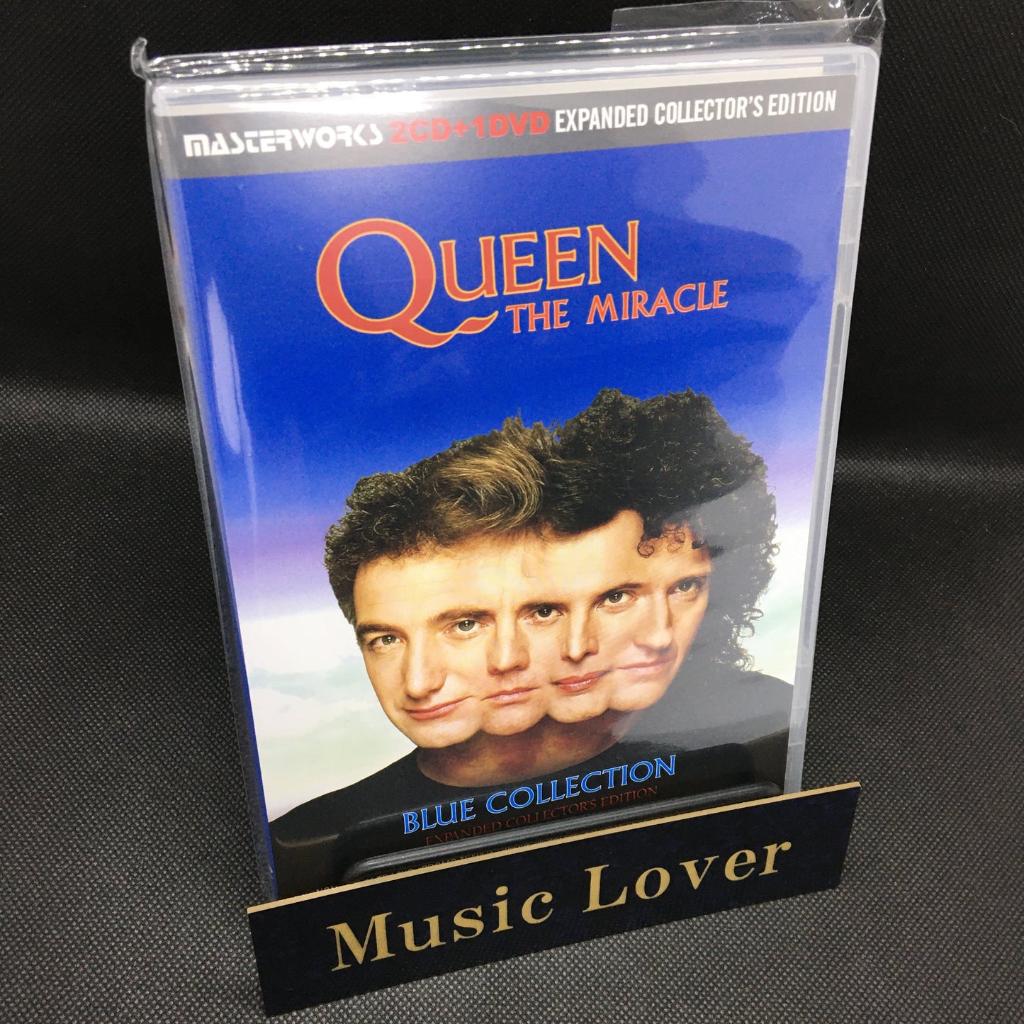 QUEEN / THE MIRACLE - EXPANDED COLLECTOR'S Edition BLUE (2CD+DVD)
