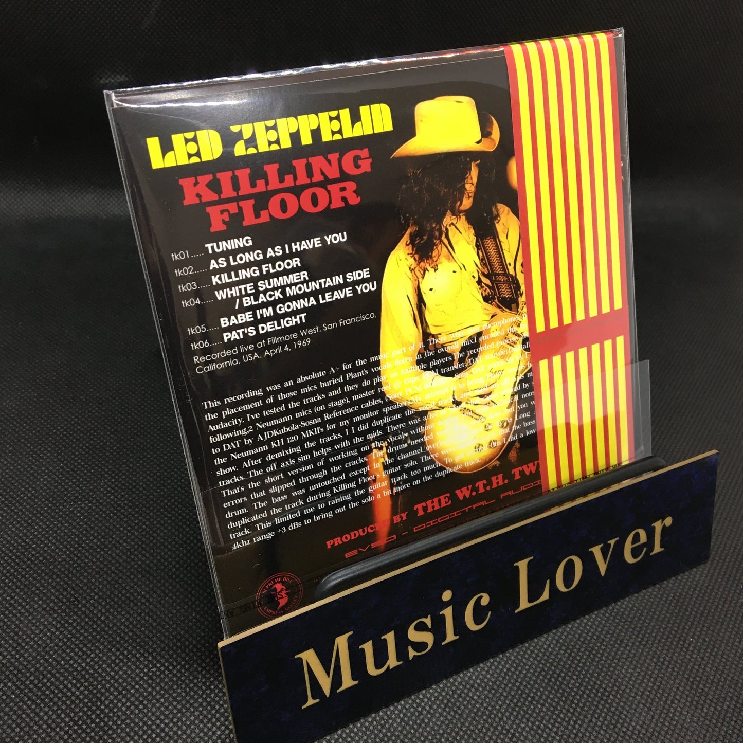 LED ZEPPELIN / KILLING FLOOR demix (1CD)