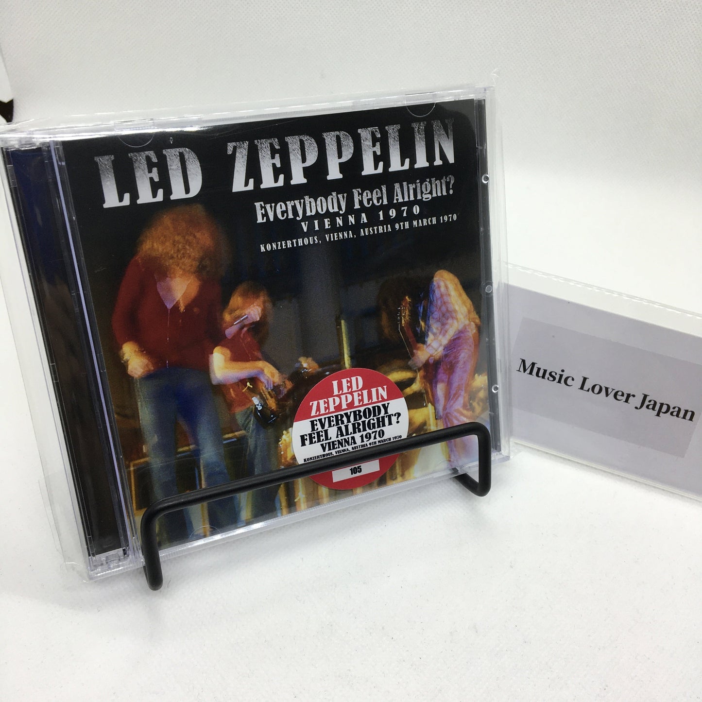 LED ZEPPELIN / EVERYBODY FEEL ALRIGHT? VIENNA 1970 (2CD)