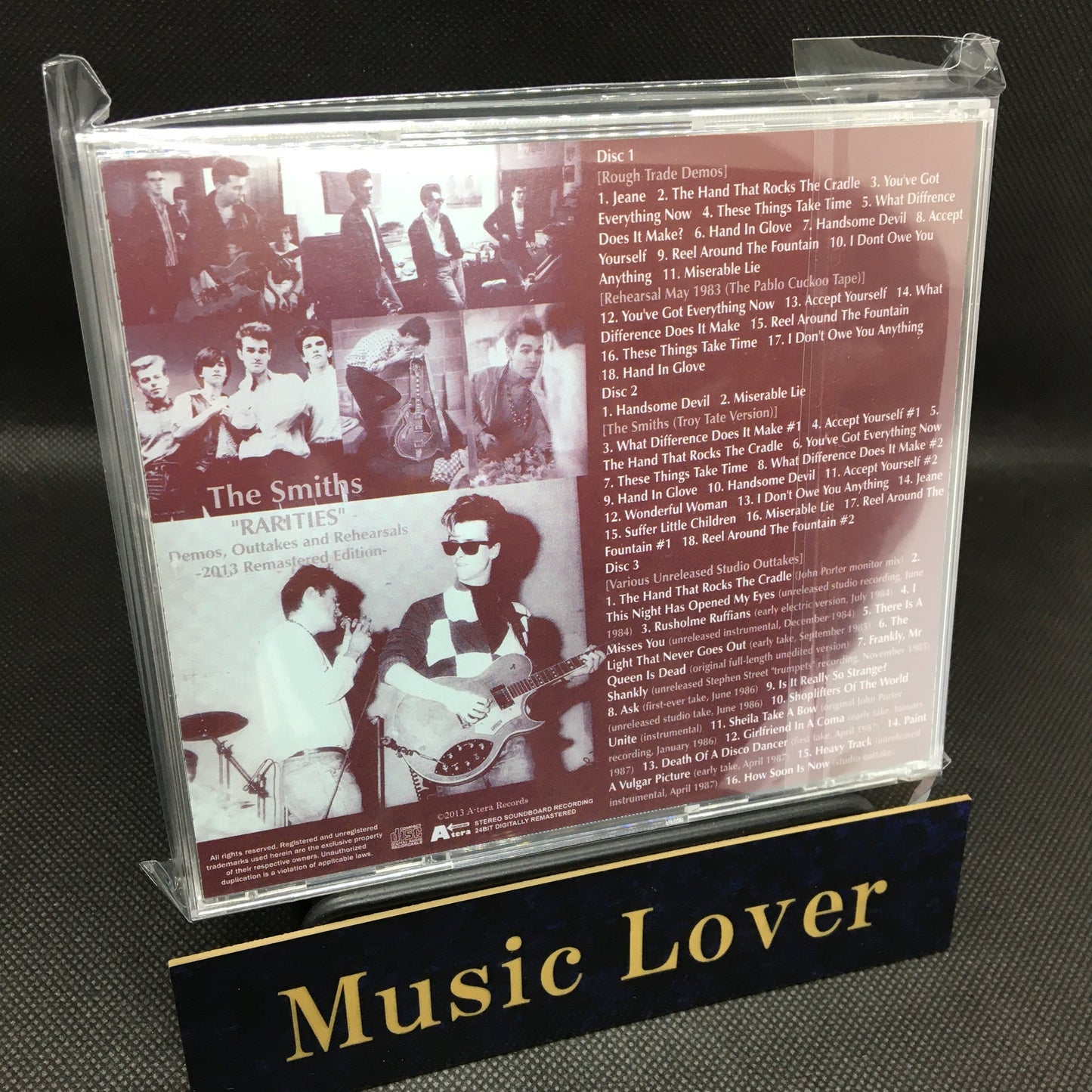 The Smiths / Rarities "Demos, Outtakes and Rehearsals 2013 Remastered Edition (3CDR)