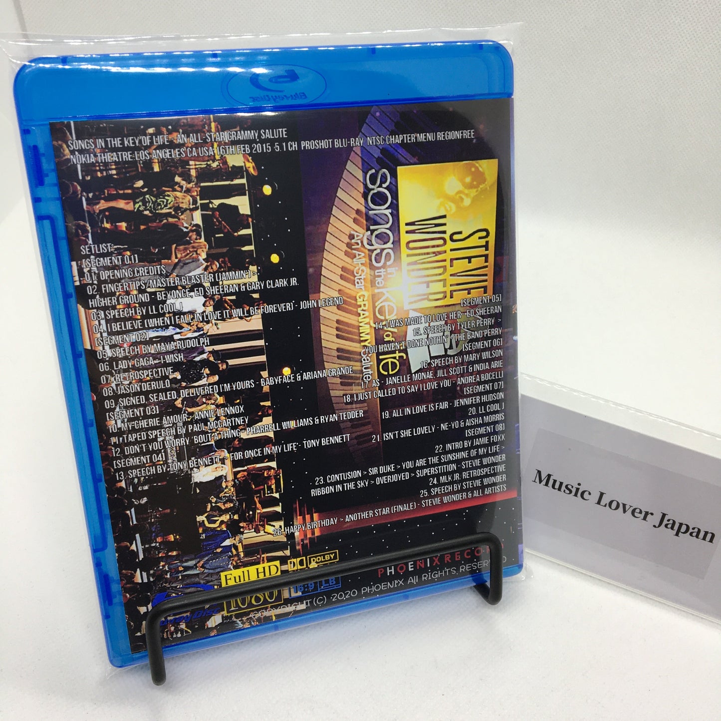 Stevie Wonder / Songs In The Key Of Life An All-Star Grammy Salute 2015 (1BDR)