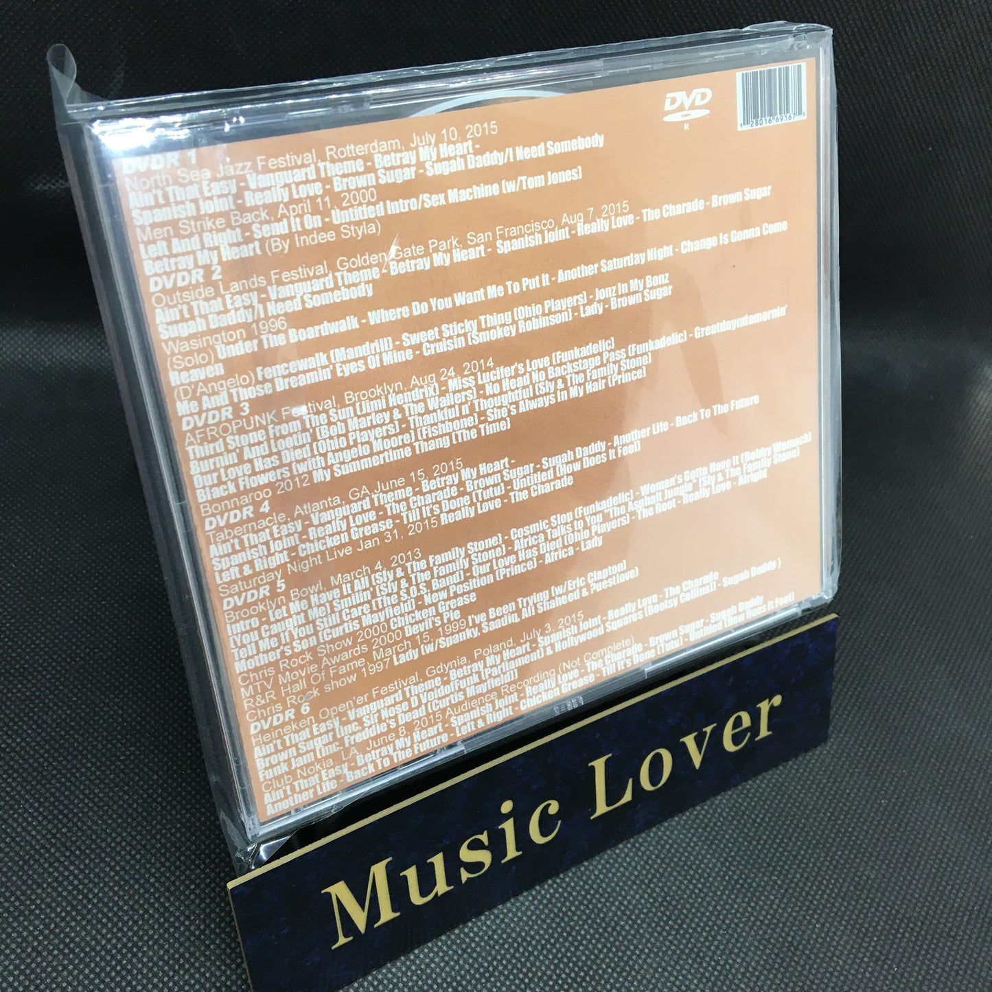 D'Angelo / Video Anthology (6DVDR)