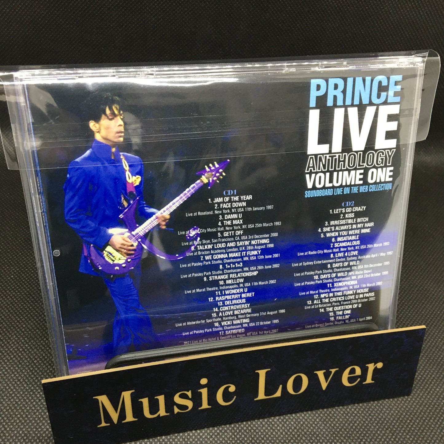 Prince Live Anthology Vol. 1 1986 - 2002 Soundboard 2CD